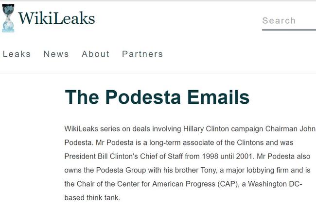 Wikileaks Releases Another 1,100 Emails From John Podesta In Third Data ...